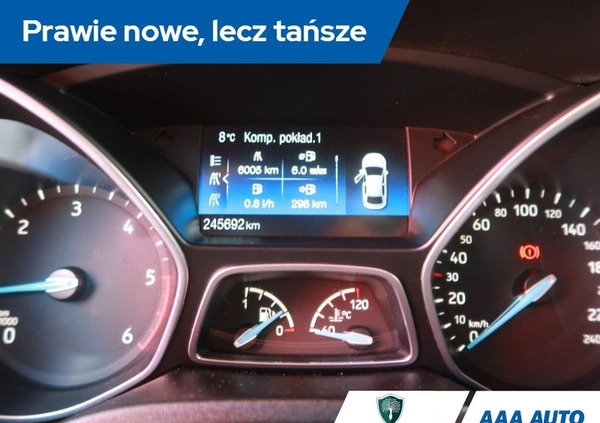 Ford Focus cena 28000 przebieg: 245690, rok produkcji 2015 z Końskie małe 301